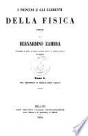 I principj e gli elementi della fisica