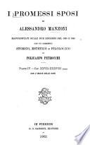 I promessi sposi di Alessandro Manzoni