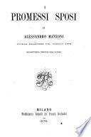I Promessi sposi di Alessandro Manzoni storia milanese del secolo 17