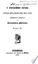 I promessi sposi, storia milanese del sec. XVII, scoperta e rifatta