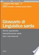 I prontuari della lingua: Glossario di linguistica sarda : termini specialistici, esemplificazione sarda, indici internazionali
