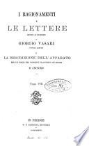 I ragionamenti e le lettere edite e inedite di Giorgio Vasari