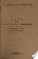I registri della Cancelleria angioina,