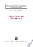I regolamenti regionali