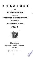 I Romanzi Ed Il Matrimonio