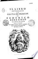 I Sacri ragionamenti (sinodali) di Federico Borromeo cardinale... ed arcivescovo di Milano...