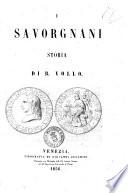 I Savorgnani storia di B. Vollo
