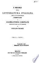 I secoli della letteratura italiana dopo il suo resorgimento