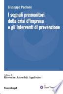 I segnali premonitori della crisi d'impresa e gli interventi di prevenzione