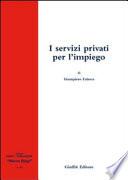 I servizi privati per l'impiego