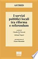 I servizi pubblici locali tra riforma e referendum