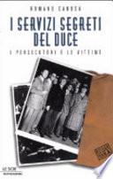I servizi segreti del Duce