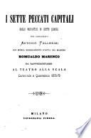I sette peccati capitali