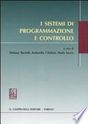 I sistemi di programmazione e controllo