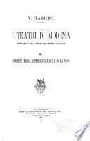 I teatri di Modena