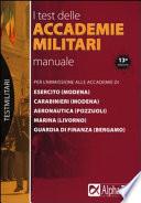 I test delle accademie militari. Manuale