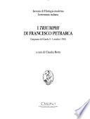 I Triumphi di Francesco Petrarca