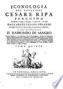 Iconologia del cavaliere Cesare Ripa, perugino