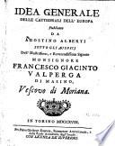 Idea generale delle cattedrali dell'Europa