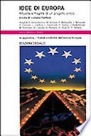 Idee di Europa