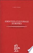Identità culturale europea