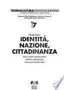 Identità, nazione, cittadinanza