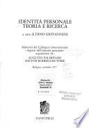 Identità personale