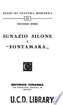 Ignazio Silone e Fontamara
