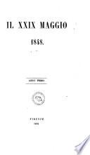 Il 29. maggio 1848 anno primo