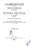 Il 9 gennaio 1878, ossia Il mondo civile ed in particolare l'Italia in morte di Vittorio Emanuele il grande pel Antonio Abeille