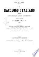 Il bacologo italiano giornale tecnico-commerciale di bachicoltura ed industrie affini