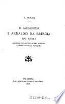 Il Barbarossa e Arnaldo da Brescia in Roma