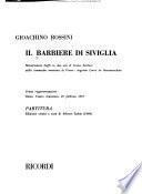 Il barbiere di Siviglia