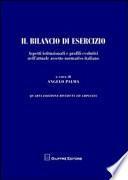 Il bilancio di esercizio. Aspetti istituzionali e profili evolutivi nell'attuale assetto normativo italiano