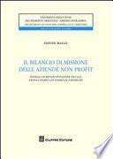 Il bilancio di missione delle aziende non profit. Modelli di rendicontazione sociale. Profili tecnici ed evidenze empiriche