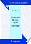 Il bilancio sociale delle imprese cooperative. La rendicontazione della mutualità