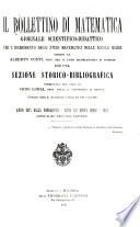 Il Bollettino di matematica