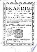 Il Brandigi del capitan Clemente Pucciarini Aretino: poema, che continua la materia de l'Ariosto