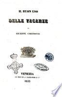 Il buon uso delle vacanze di Giuseppe Cortinovis