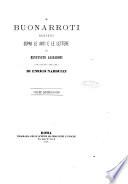 Il Buonarroti scritti sopra le arti e le lettere