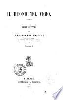 Il buono nel vero libri quattro di Augusto Conti