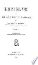 Il buono nel vero, o morale e diritto naturale