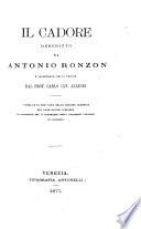 Il Cadore descritto da Antonio Ronzo, e illustrato con 10 vedute dal Prof. Carlo Cav. Allegri