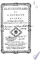 Il calderaio di S. Germano dramma in cinque atti in prosa