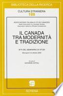 Il Canada tra modernità e tradizione