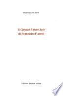 Il Cantico di frate Sole di Francesco d’Assisi