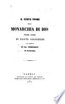 Il canto primo della Monarchia di Dio