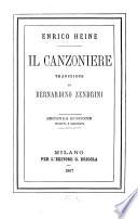 Il Canzionere, traduzione di Bernardino Zendrini