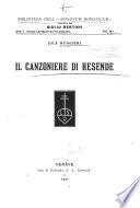 Il canzoniere di Resende