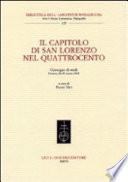 Il Capitolo di San Lorenzo nel Quattrocento
